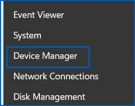 Open Device Manager on Windows 10/11